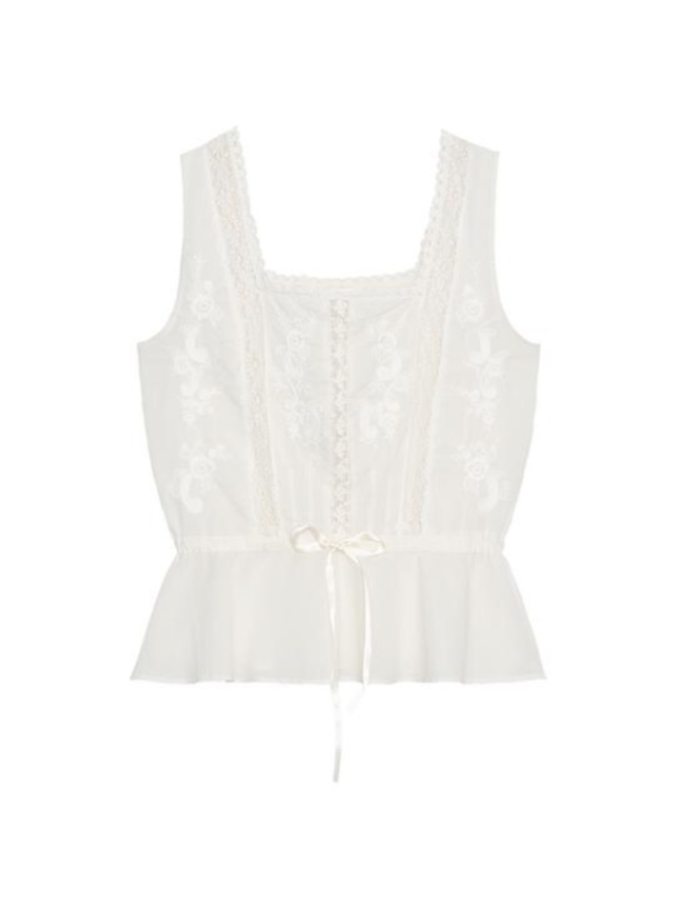 Zara Embroidered Top